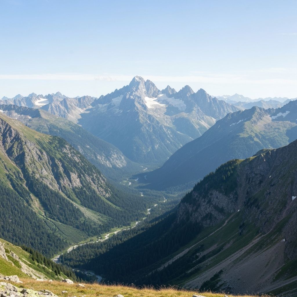 Before: Blurry landscape photo